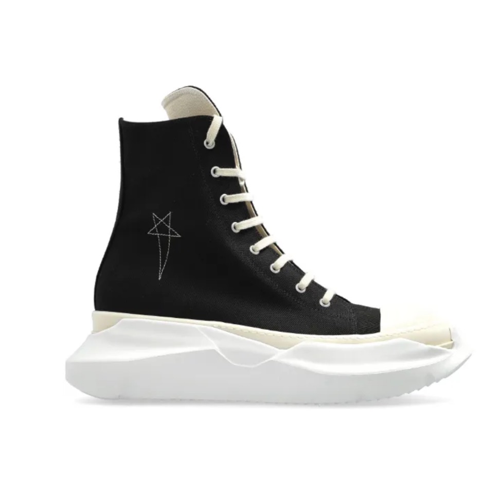 Rick Owens Drkshdw Star Embroidered Sneakers | 40
